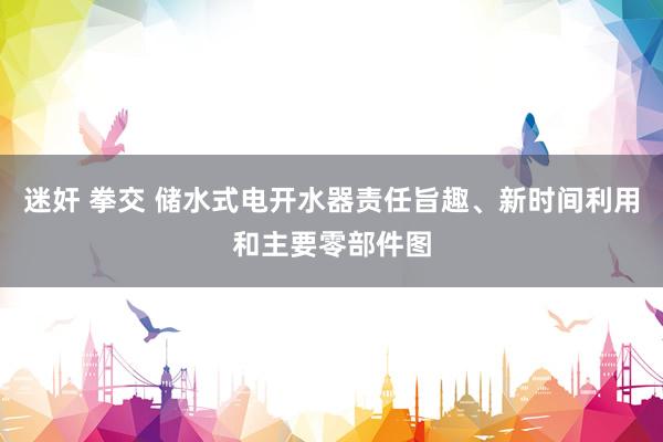 迷奸 拳交 储水式电开水器责任旨趣、新时间利用和主要零部件图