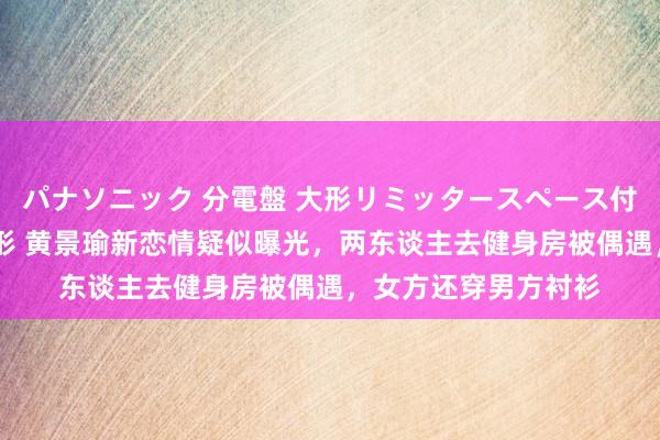 パナソニック 分電盤 大形リミッタースペース付 露出・半埋込両用形 黄景瑜新恋情疑似曝光，两东谈主去健身房被偶遇，女方还穿男方衬衫